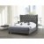 PEARL BED FRAME GREY